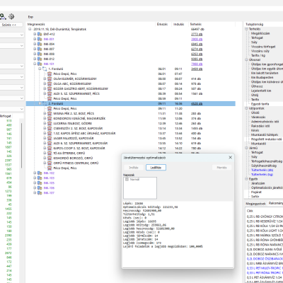 4. Route scheduling function.